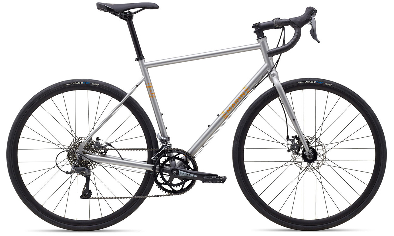 Фотография Велосипед Marin NICASIO 28" (2020), размер рамы S, серебристый 